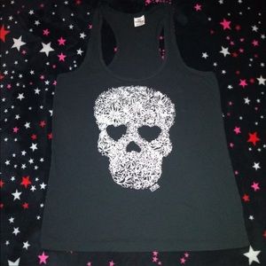 PINK Victoria’s Secret Women’s Skull Tank Top Like New